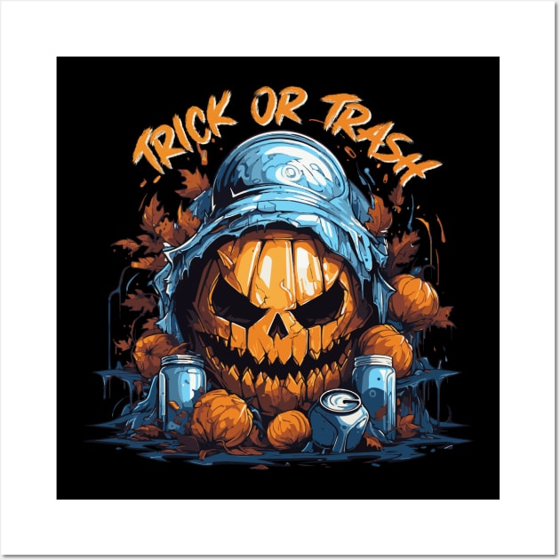 Trick or Trash! Wall Art by vectrus